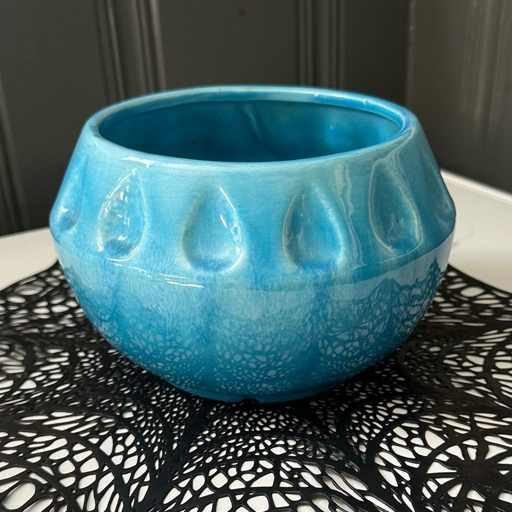Blue Ceramic Vase